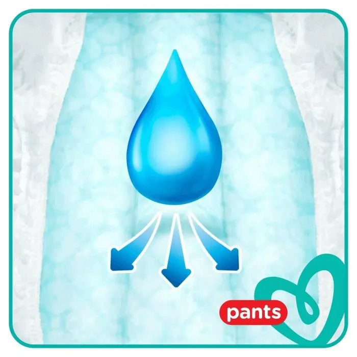 PAMPERS Baby Dry Pants Taille 4 - 8 à 15kg - 40 couches - Format pack Géant-4