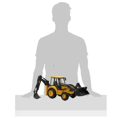NEWRAY Engin Travaux Publics VOLVO Tractopelle Miniature - Radiocommandé - 1/18° - 48,5 cm-2