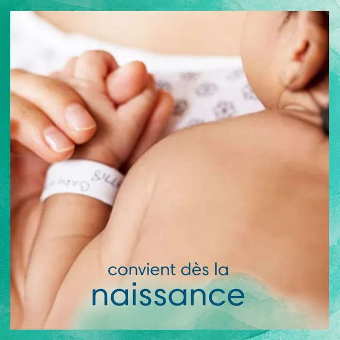 Pampers Lingettes Bébé Aqua Harmonie 720 Lingettes (Lot de 15 x 48)sans parfum ni alcool 99% d'eau et des fibres d'origine végétale-3