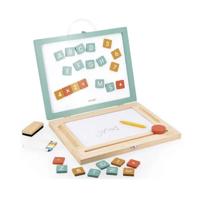 Tableau enfant - Janod - JURATOYS - 4 en 1 - 40 accessoires - 3 ans et plus-1
