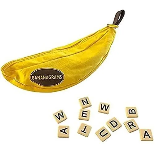 Jeu de société - BANANAGRAMS - Classique - Multicolore - Jeu de lettres-0