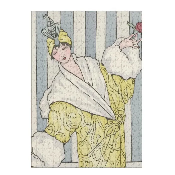 Puzzle Classique - FABULOUS - Iconic Fashion Art Deco - 500 Pièces - Intérieur - Mixte - Adulte-1