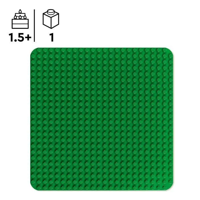 LEGO DUPLO 10460 Plaque de construction verte Jouet de construction pour bébés de 18 mois-1