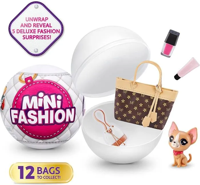 Zuru 5 surprise - 77246 - 5 SURPRISE Mini Fashion - Sacs et Accessoires de Mode en Tissu veritablea Collectionner (Pack de 2)-3