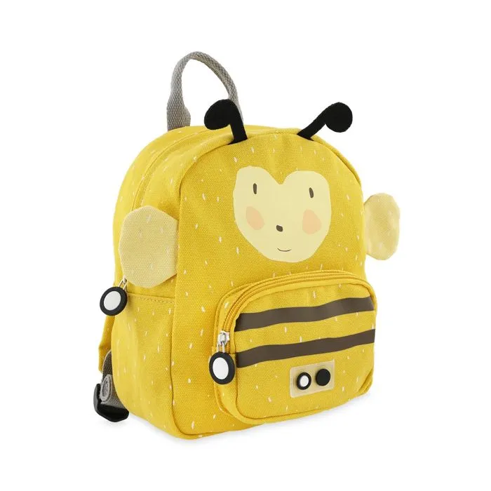 Sac à dos enfant - Mrs. Bumblebee - Hydrofuge - Bretelles réglables - Beige-1