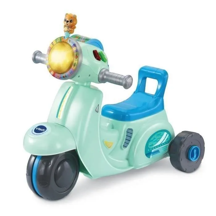 VTECH PORTEUR SCOOTER INTERACTIF 3 EN 1-0