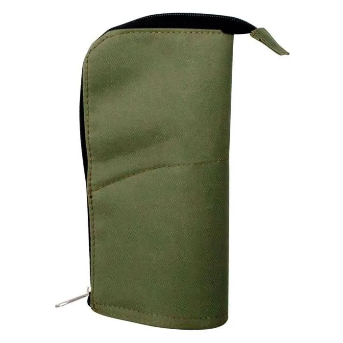 Trousse à crayons - PERONA - 56945 - Vert - Polyester - Zippée-1