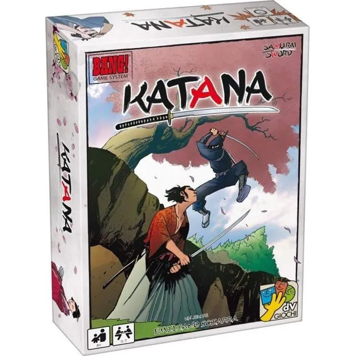dV Giochi | Katana | Jeu de société | À partir de 8 ans | 3 à 7 joueurs | 20 à 40 minutes-0