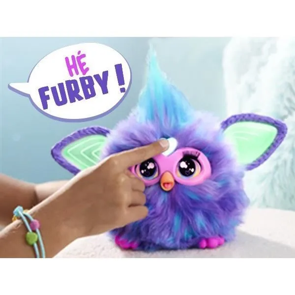 Furby violet, 15 accessoires, peluche interactive pour filles et garçons, animatronique activé par la voix, à partir de 6 ans-3