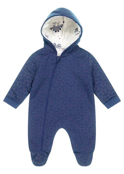 Salopette Salt and pepper - 35242513 - B.Boys Overall AOP Stars, Salopette Bebe garcon, true navy,-0