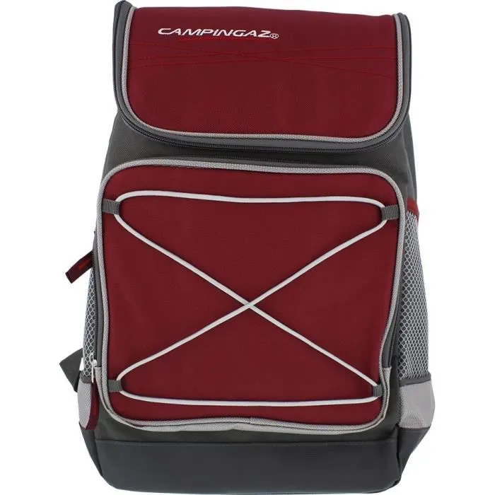 CAMPINGAZ Sac à dos Isotherme Coolbag - 30L - Picnic - Gris/Rouge-2