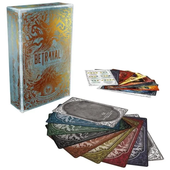 Betrayal Deck of Lost Souls, jeu de cartes coopératif à rôles secrets inspiré du tarot, Dès 12 ans-0