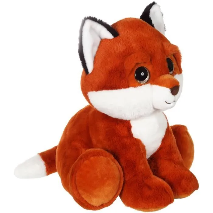 Peluche renard GIPSY - Puppy Eyes Pets 40 cm - Marron - Mixte - Enfant - Intérieur-1