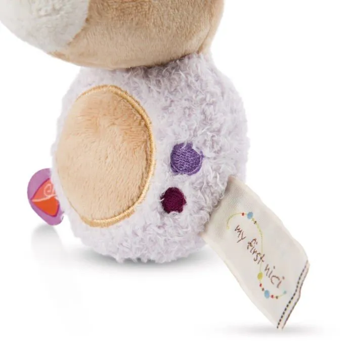 Peluche Nici - 48035 - Griffon Girafe Sasuma 12 cm avec hochet, , Beige-2