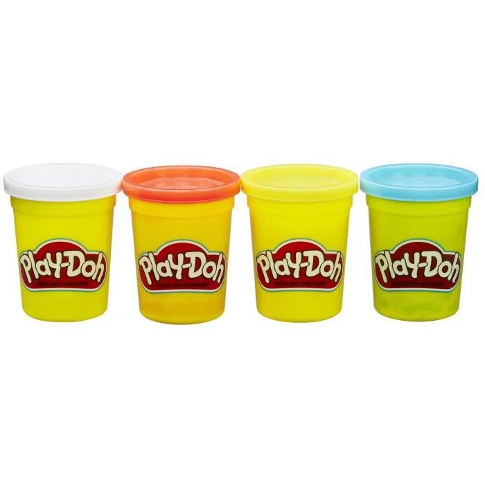 Pâte à modeler Play-Doh - 4 pots de 112 g chacun - Multicouleurs-2