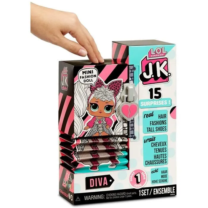 L.O.L. Surprise - Mini Poupée Mannequin JK - Diva-1