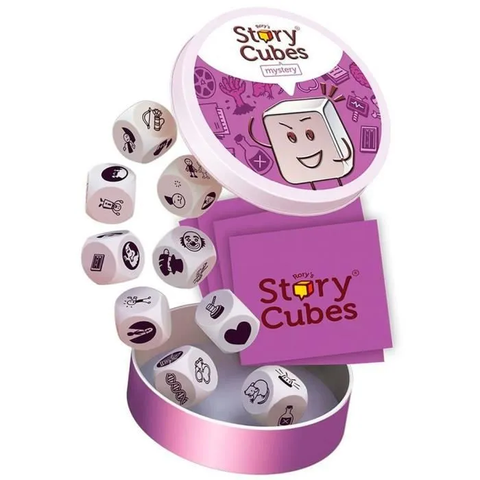 Jeu de dés - ASMODEE - Rory's Story Cubes - 9 cubes d'histoire - Mixte - Intérieur-0