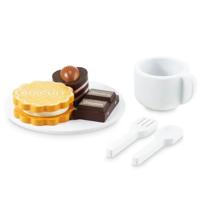 Boîte en bois avec bonbons, confiseries - un grand jeu-3