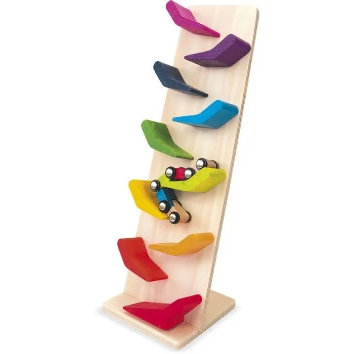 Jeu pour enfants - ULYSSE COULEURS D'ENFANCE - Ulysse Zigzag track - Chenille de 12 roues - Peintures à l'eau-1