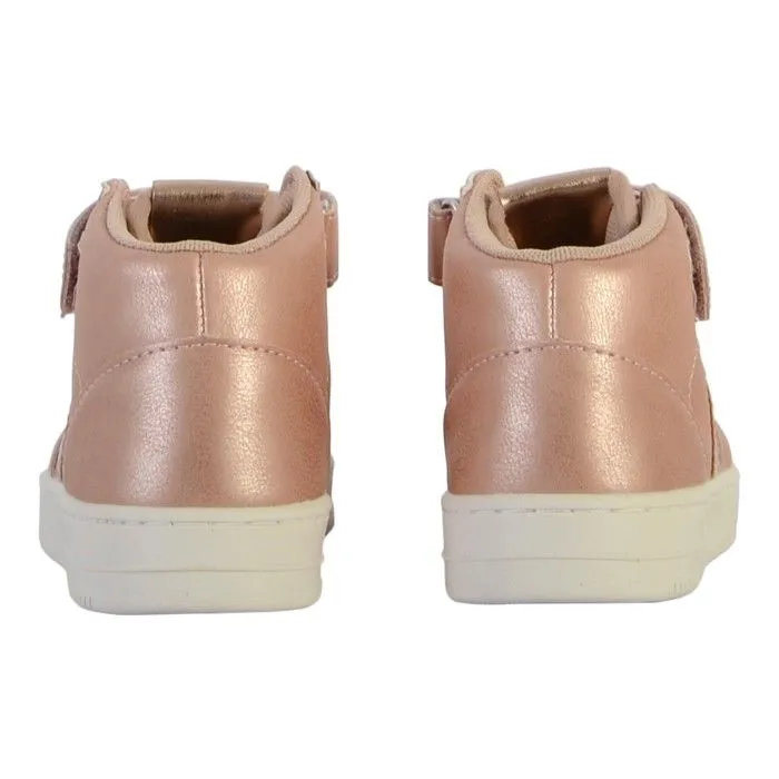 Chaussures de lifestyle enfant - Victoria - Basket Montante - Rose foncé - Confort exceptionnel - Lacets plats-3