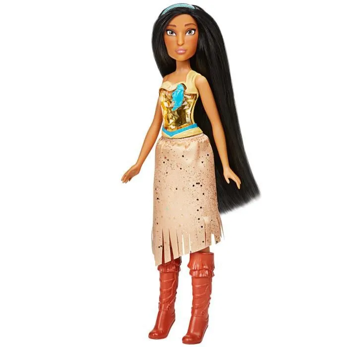 DISNEY PRINCESSES - Poussière d'étoiles - Poupée Pocahontas avec jupe et accessoires - jouet pour enfants - à partir de 3 ans-7