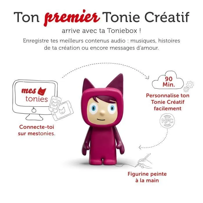 tonies® - Mon Premier Coffret Toniebox - Cassis - Conteuse d'histoires-2