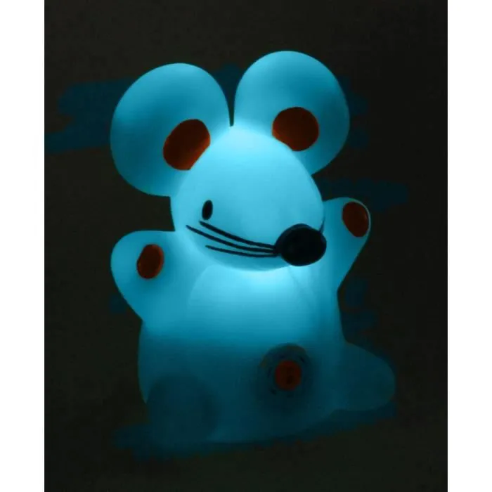 Veilleuse Musicale - BABYTOLOVE - Souris - LED - 3 couleurs lumineuses - Autonomie 10 heures-1