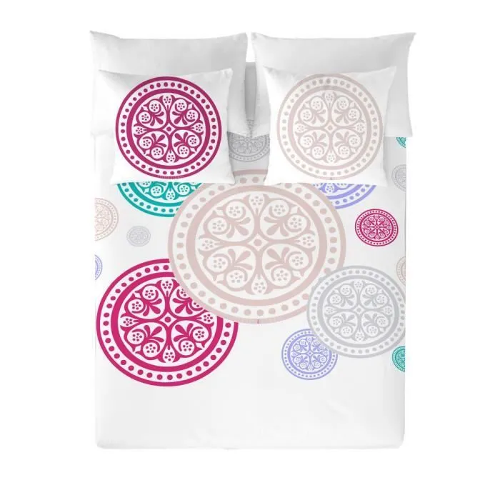 Housse de Couette - Devota & Lomba - Medallones - 100% Coton - 220x240 cm - Multicolore-0