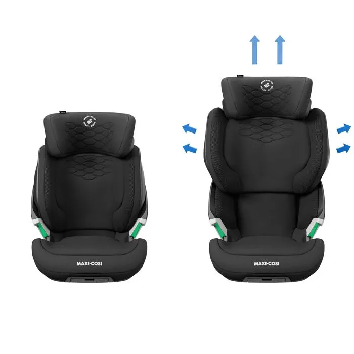 MAXI COSI Siège Auto Kore Pro, Groupe 2/3, i-Size, Isofix, Inclinable, 100 - 150 cm, de 3.5 ans à 12 ans, Authentic Black-1