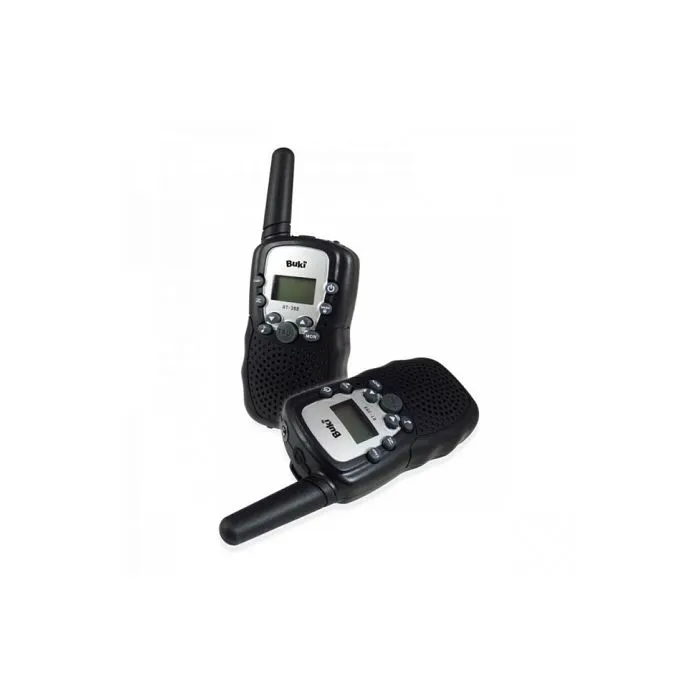 Talkie walkie BUKI France - Jeu découverte - 8 canaux - Portée 3 km - À partir de 8 ans-1