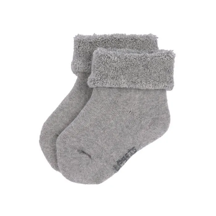 Lot de 3 paires de chaussettes bébé Lässig Gots - gris/gris - 12/24 mois-2