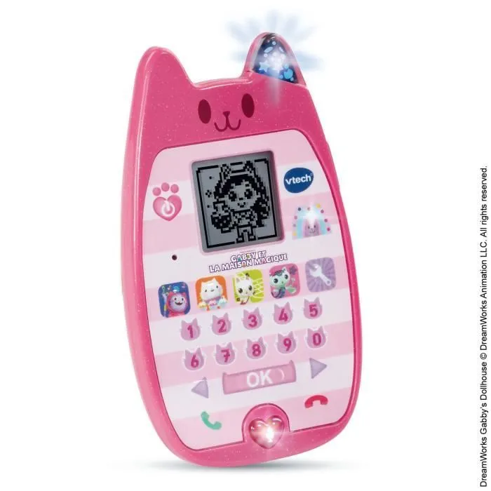 VTECH GABBY ET LA MAISON MAGIQUE - LE SMARTPHONE EDUCATIF-0