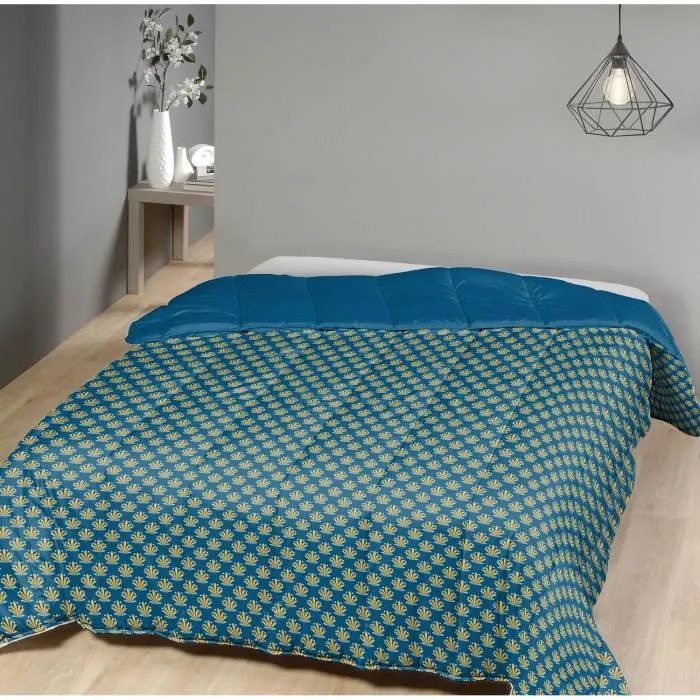 Couette simple face imprimée D-Tox/Non tissé - 2 personnes 220x240 - LEGERE - MORTREUX-1