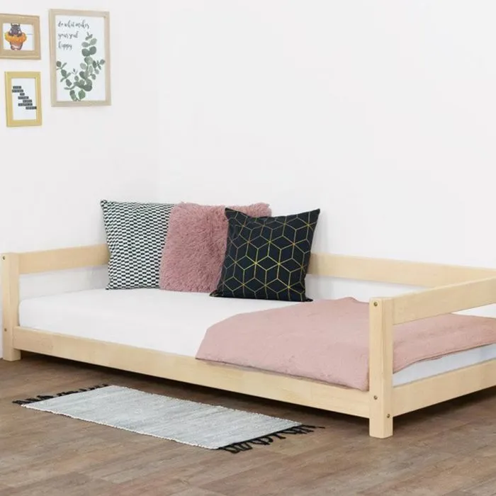 Lit Montessori enfant STUDY 80 x 160 naturel-0