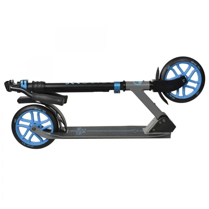 UP2GLIDE - Trottinette 2 roues citadine SWITCH 2 - Noir-bleu-1