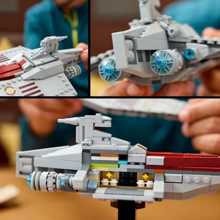 LEGO Star Wars 75404 Le transport d’assaut de classe Acclamator - Maquette pour adulte-3