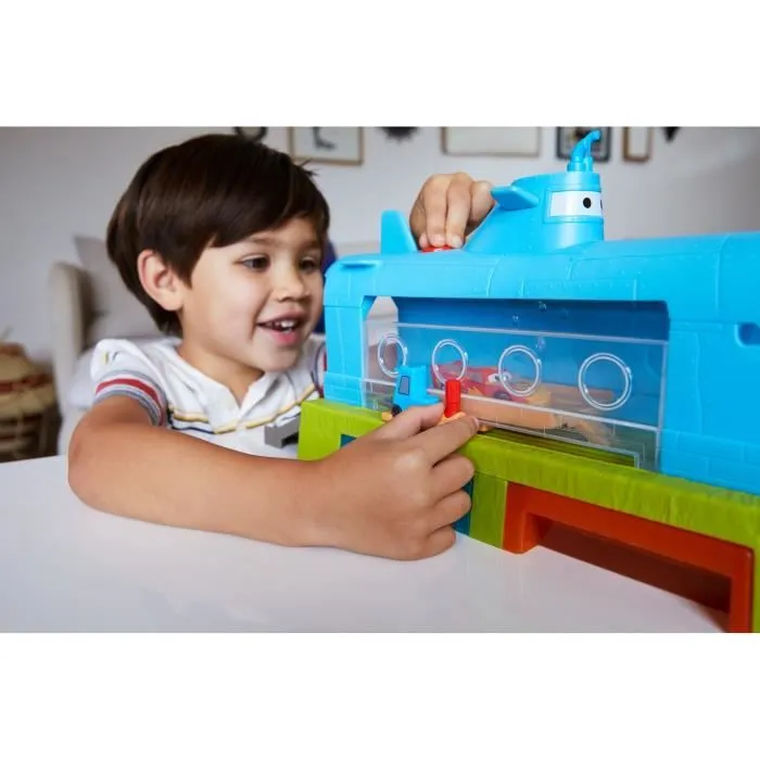 Coffret de jeu Disney+ Cars On the Road - Station De Lavage Sous-Marin - MATTEL - Color Changers - 3 ans et +-2