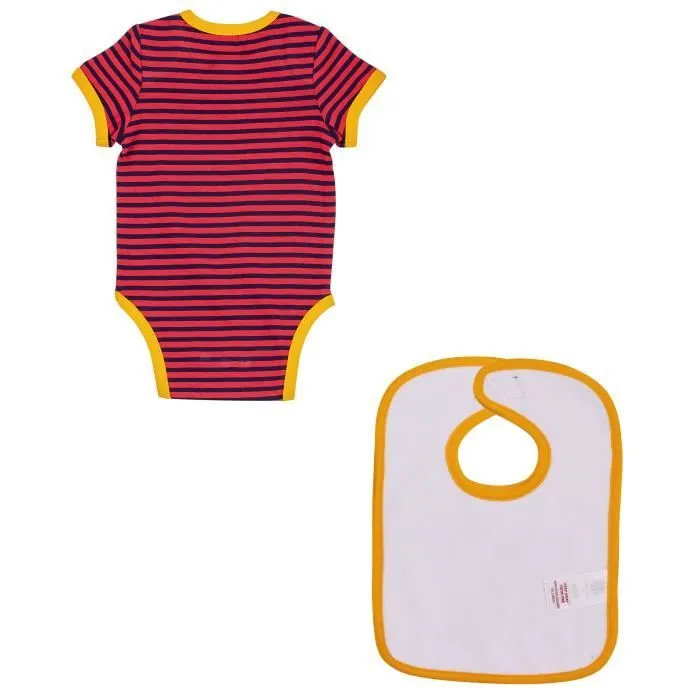 Body bavoir Barça - Collection officielle FC Barcelone - bébé garçon-3