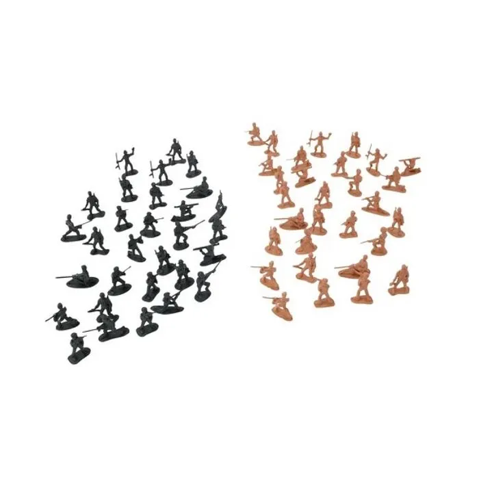 Sachet 60 petits soldats 3,5cm-0