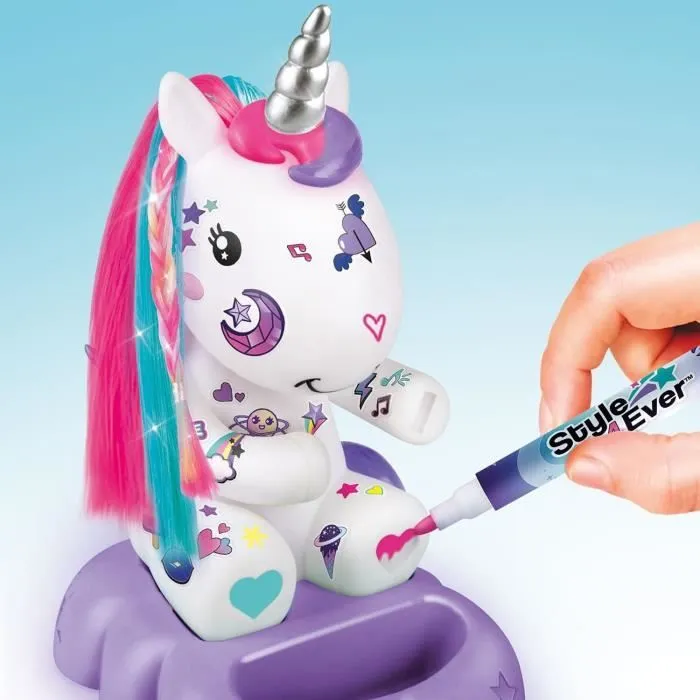 Canal Toys Lampe Licorne à Décorer Cosmique Edition Collector-3