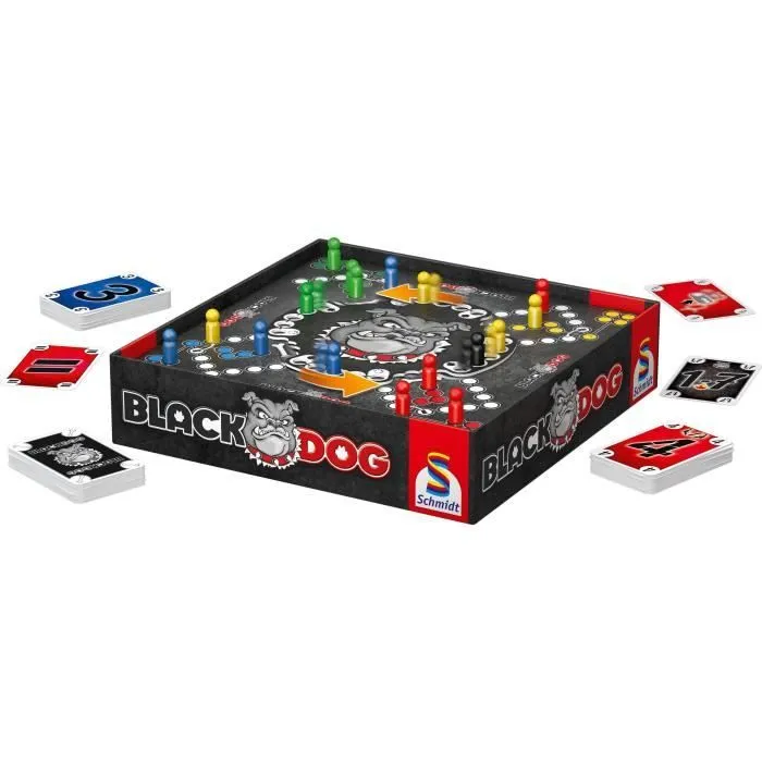 Black DOG® - Jeux de Société - SCHMIDT SPIELE - Affrontez le mystérieux Black DOG® dans ce jeu de stratégie captivant !-7