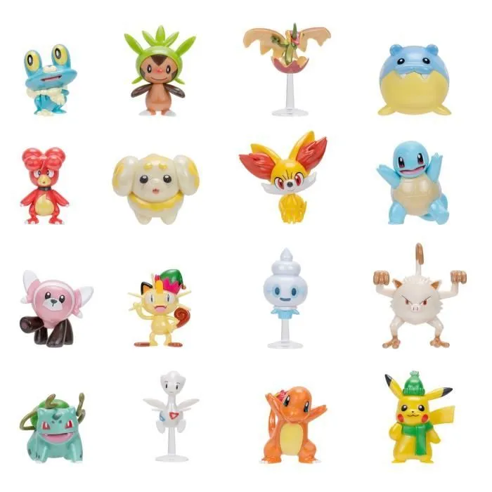 Calendrier de l'Avent Pokémon - BANDAI - 24 figurines inédites - Pour enfant à partir de 4 ans - Figurines aléatoires-6