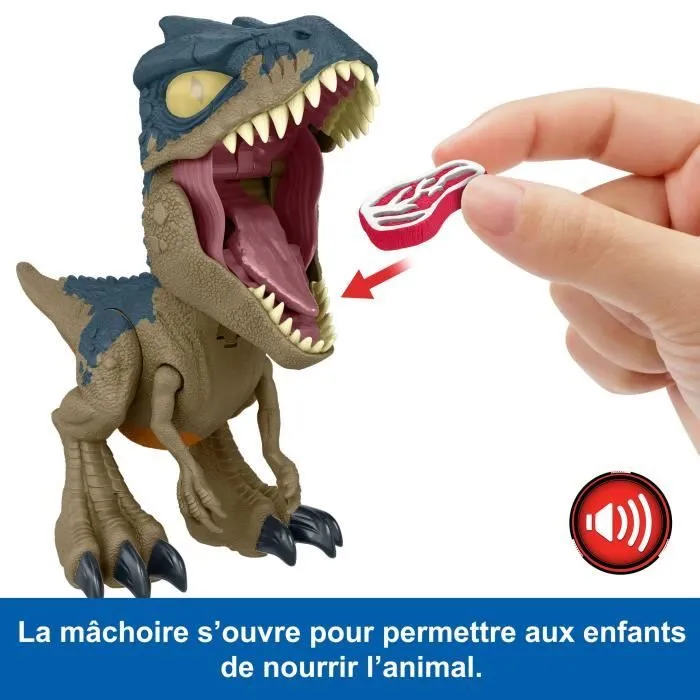Jurassic World : Chomp-Allosaurus Méga Rugissement-figurine de dinosaure HVB45-4