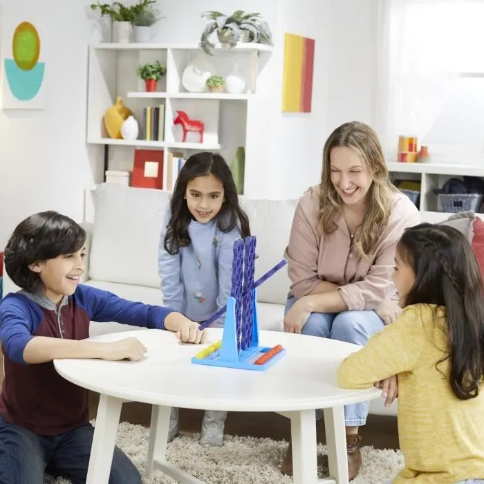 Puissance 4 Spin avec grille tournante, jeu de sociéré, pour 2 joueurs, pour enfants à partir de 8 ans-4