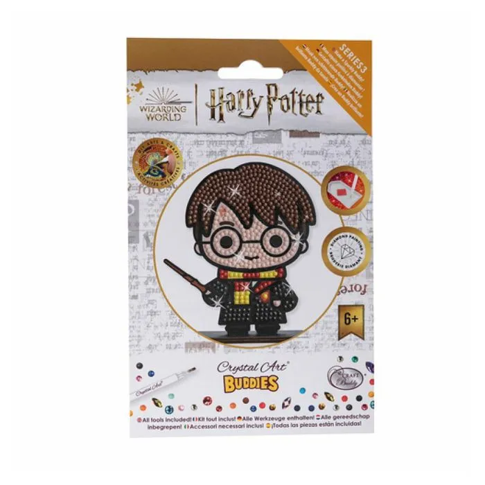 Peinture acrylique - Crystal Art Buddy - Harry Potter - 8x11cm - Pour enfants - Mixte-4