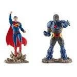 NOUVEAU. Set Pack Superman vs Darkseid. Figurine licence Justice League. Schleich 22509-0