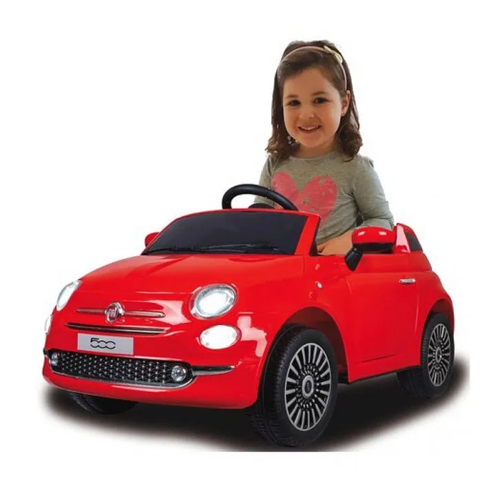Ride-on Fiat 500 rouge 12V-3