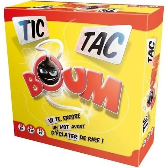 Tic Tac Boum Eco Pack - Asmodee - Jeu de société-0