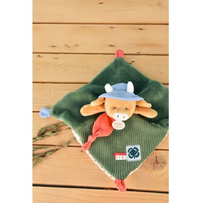 Aneth la vache - doudou plat-2