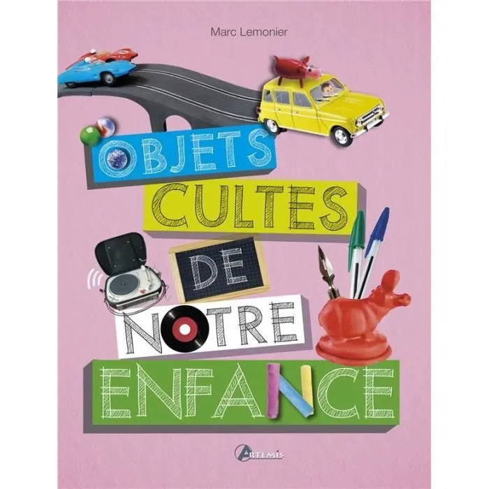 Livre - objets cultes de notre enfance-0